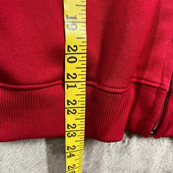 Roots Kids Sweater Youth X-Large Red Full Zip Maple Leaf Canada Pockets Jacket - Picture 8 of 10